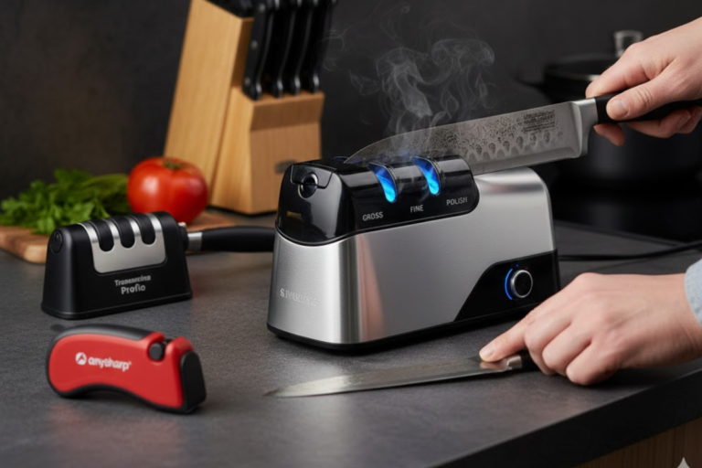 Qual o melhor afiador de facas elétrico de 2026?