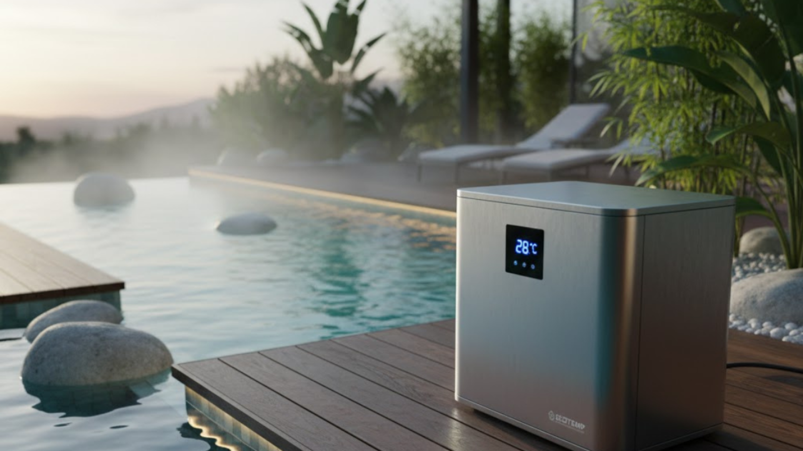 melhor aquecedor de piscina